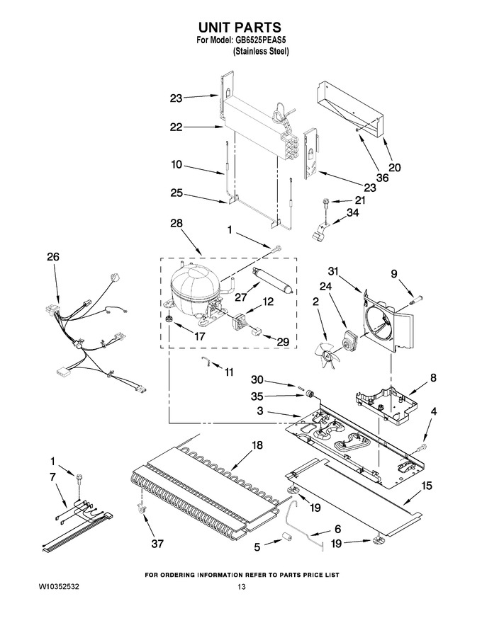 Diagram for GB6525PEAS5
