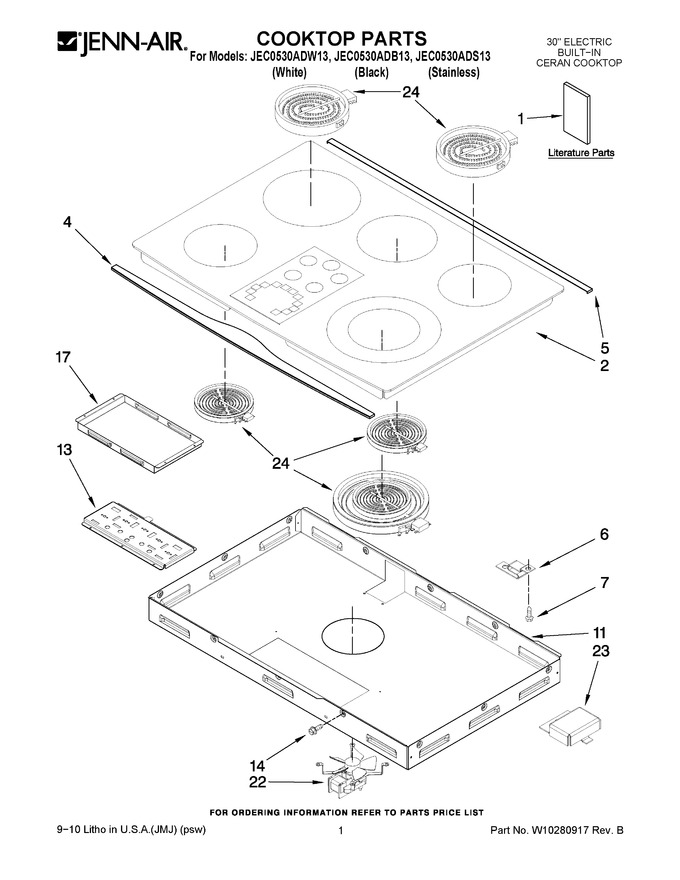Diagram for JEC0530ADB13