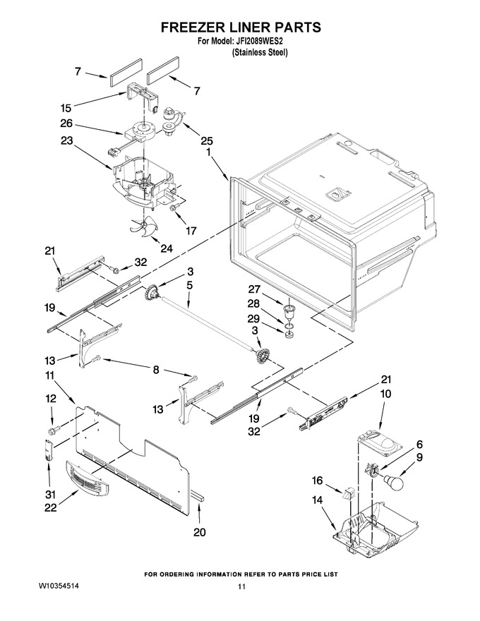 Diagram for JFI2089WES2