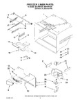 Diagram for 02 - Freezer Liner Parts
