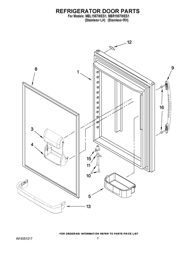Diagram for MBL1957WES1