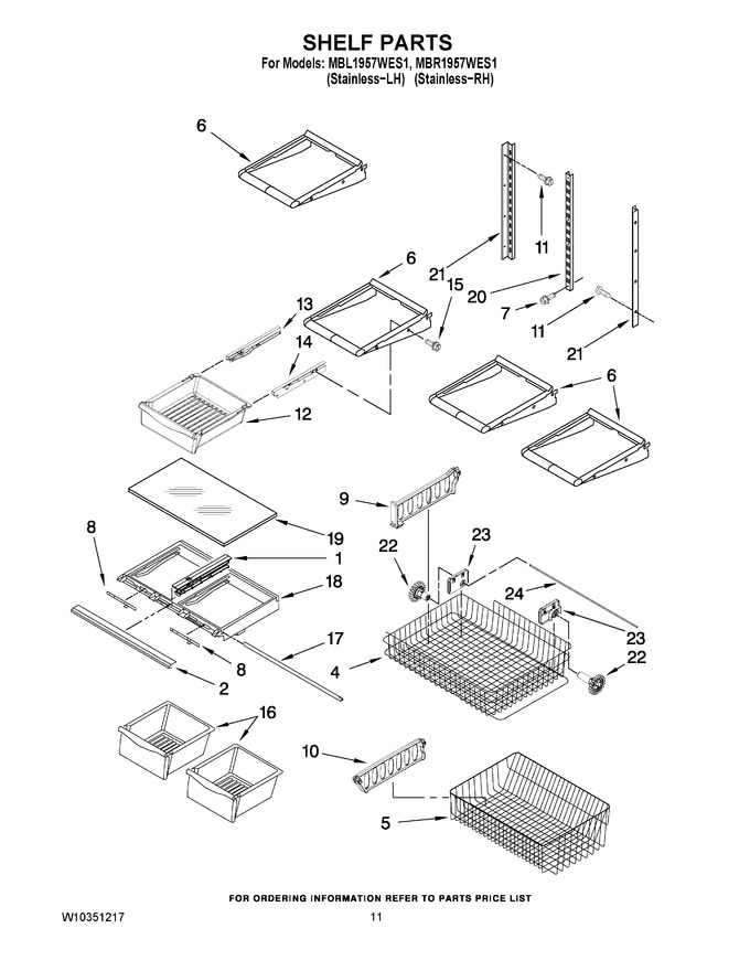 Diagram for MBL1957WES1