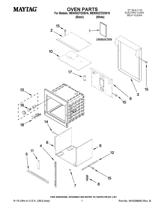 Diagram for MEW5527DDB16