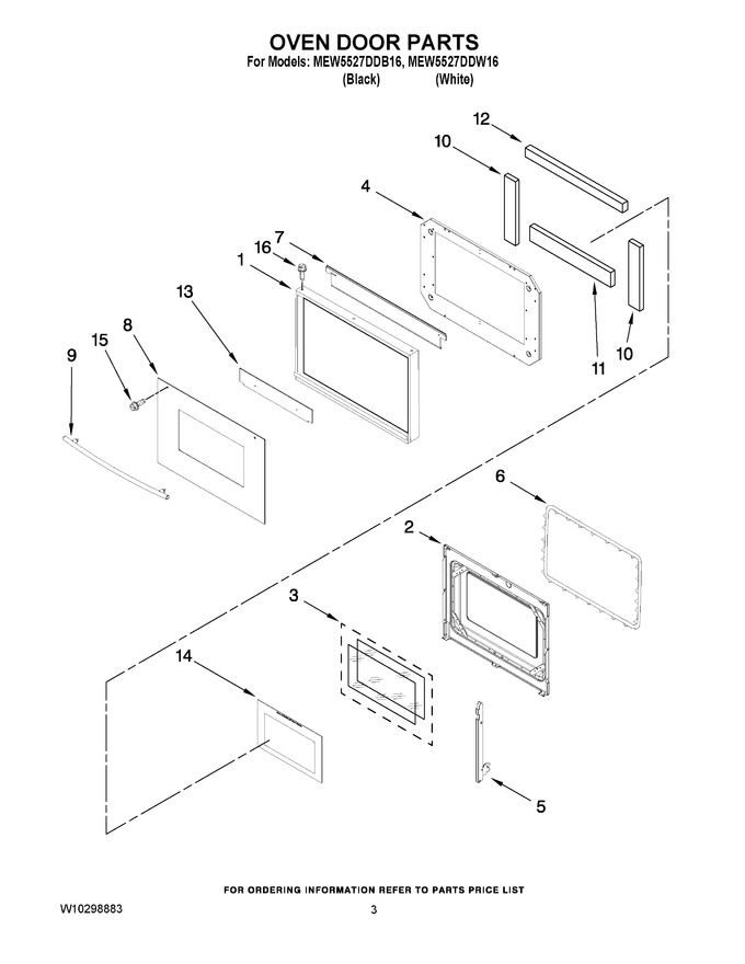 Diagram for MEW5527DDB16