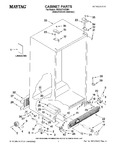Diagram for 01 - Cabinet Parts