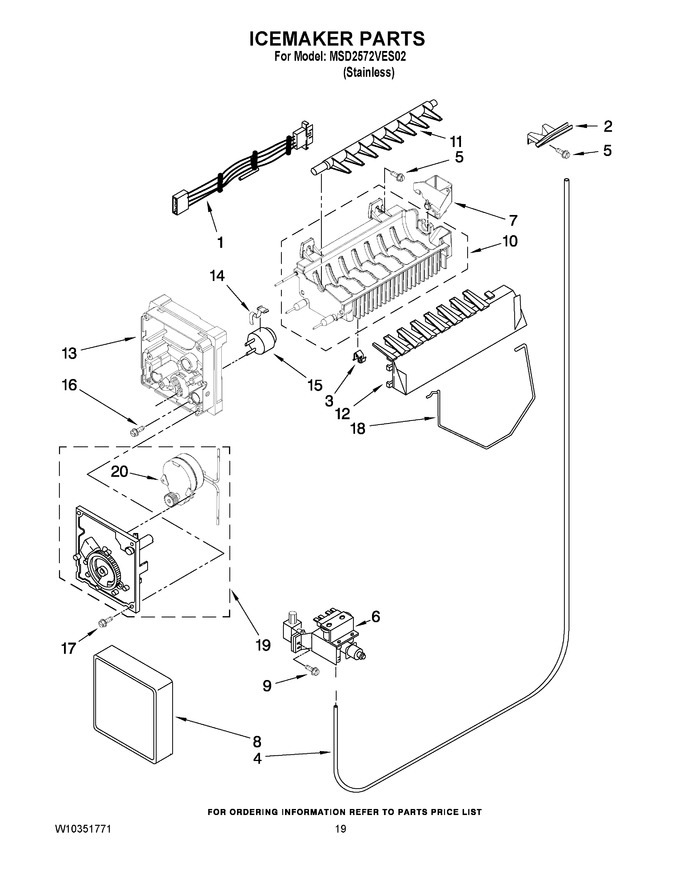 Diagram for MSD2572VES02