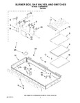 Diagram for 02 - Burner Box, Gas Valves, And Switches