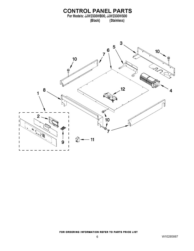 Diagram for JJW2330WB00