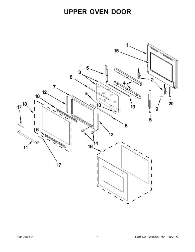 Diagram for JJW3830WP02