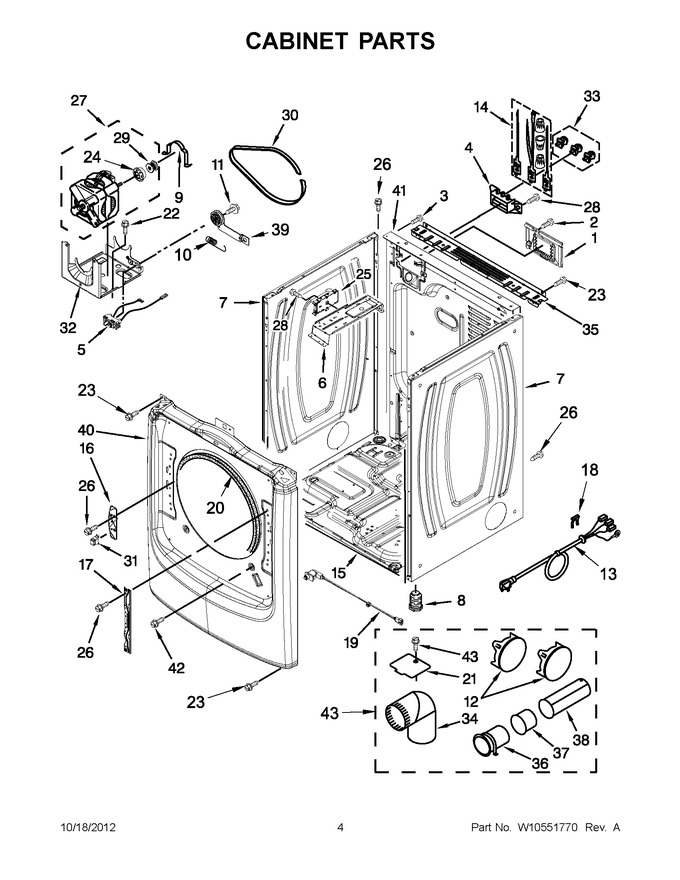 Diagram for YMED7000AW0
