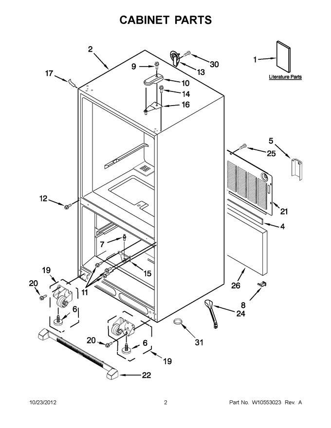 Diagram for MBR2258XES5