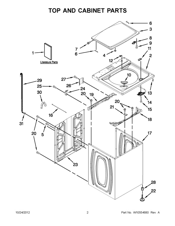 Diagram for 4GMVWC400YW1