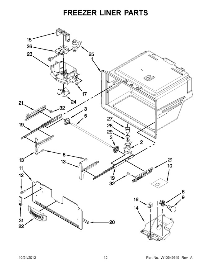 Diagram for MFX2570AEW3