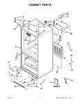 Diagram for 01 - Cabinet Parts