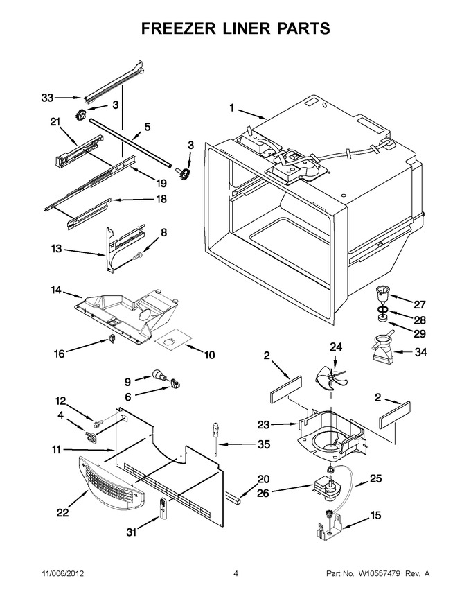Diagram for ABB2224WES3