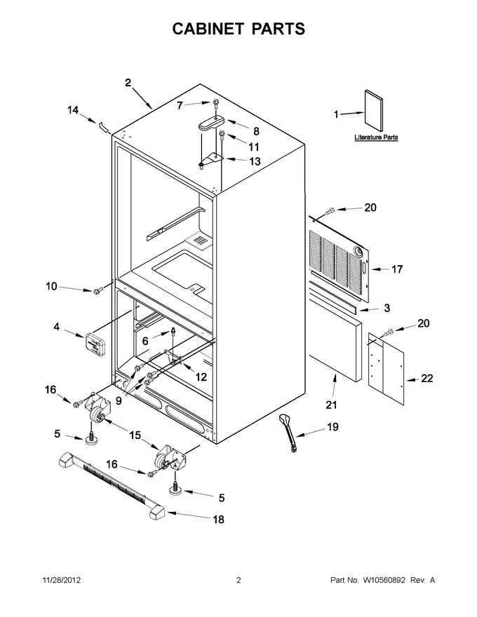Diagram for MBL1957WES3