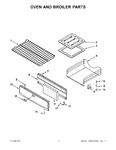 Diagram for 05 - Oven And Broiler Parts