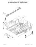 Diagram for 09 - Upper Rack And Track Parts