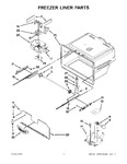 Diagram for 06 - Freezer Liner Parts