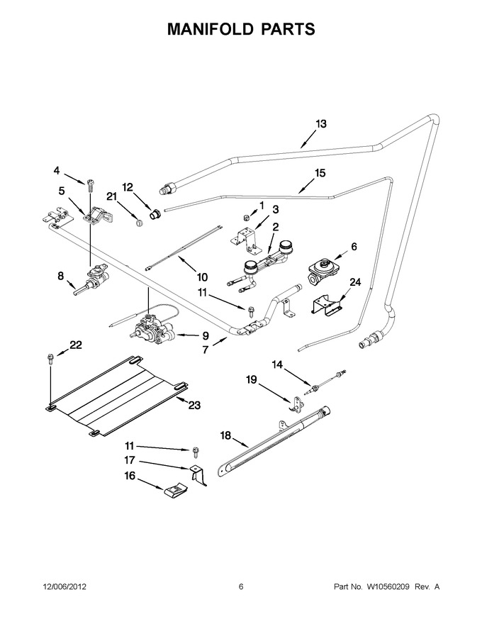 Diagram for CGR3300XDW0