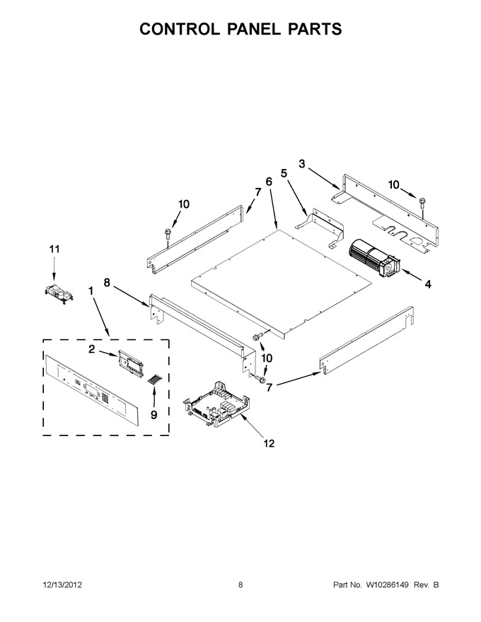 Diagram for JJW2430WP00