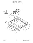 Diagram for 01 - Cooktop Parts