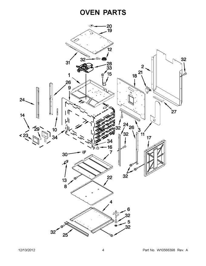 Diagram for JJW2430WP02