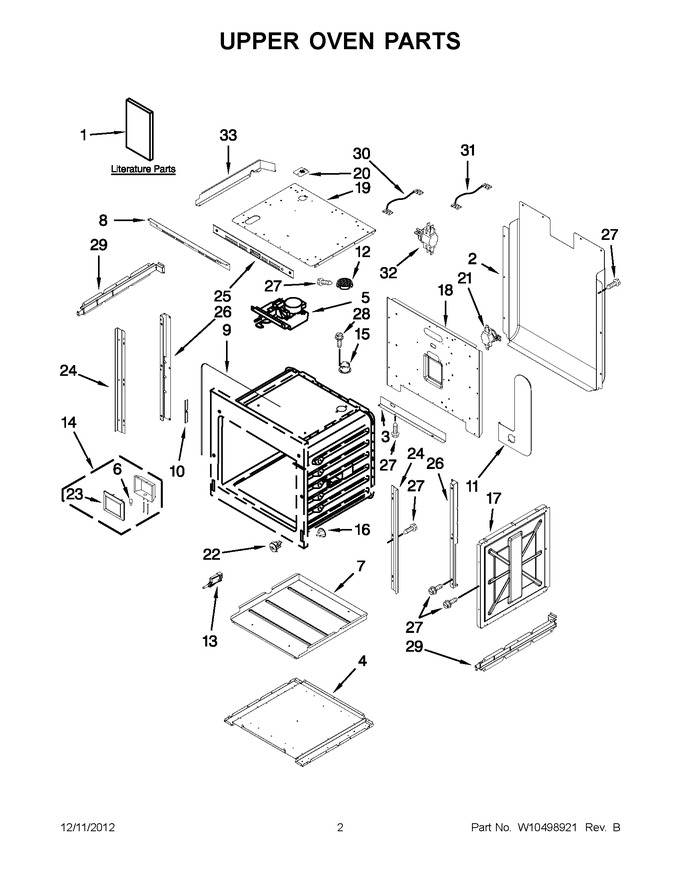 Diagram for JJW3830WB01