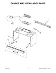 Diagram for 06 - Cabinet And Installation Parts