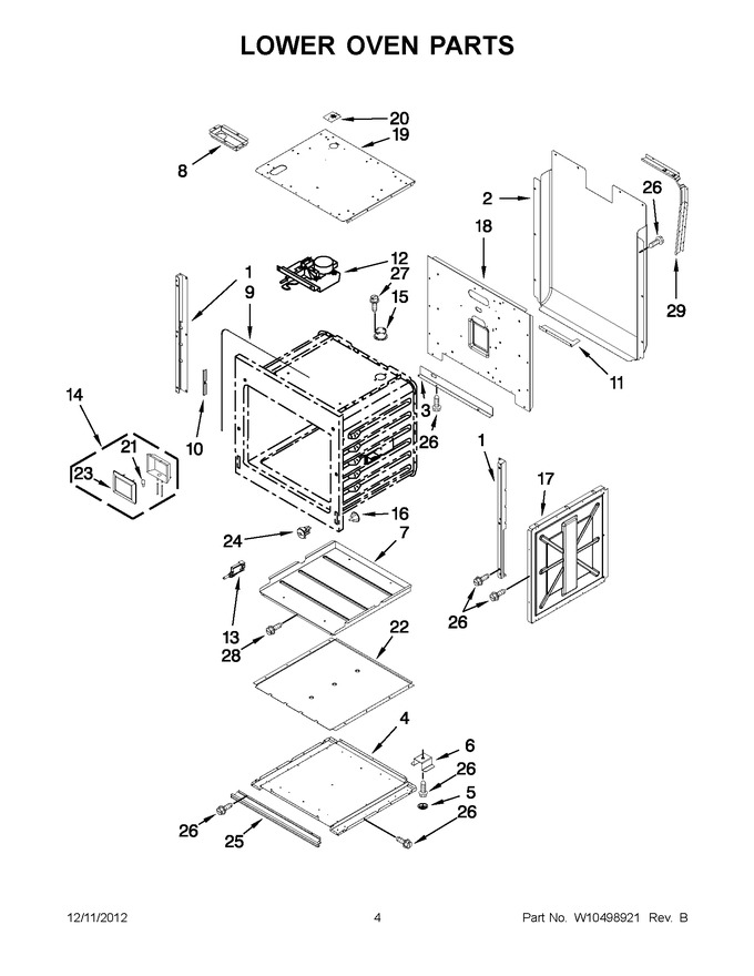 Diagram for JJW3830WB01