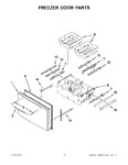 Diagram for 08 - Freezer Door Parts