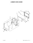 Diagram for 05 - Lower Oven Door