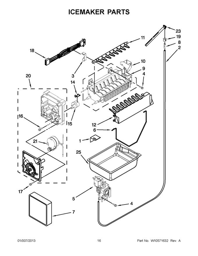 Diagram for MFF2558VEW7