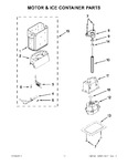 Diagram for 05 - Motor & Ice Container Parts
