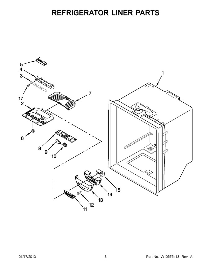 Diagram for MFF2558VEB8
