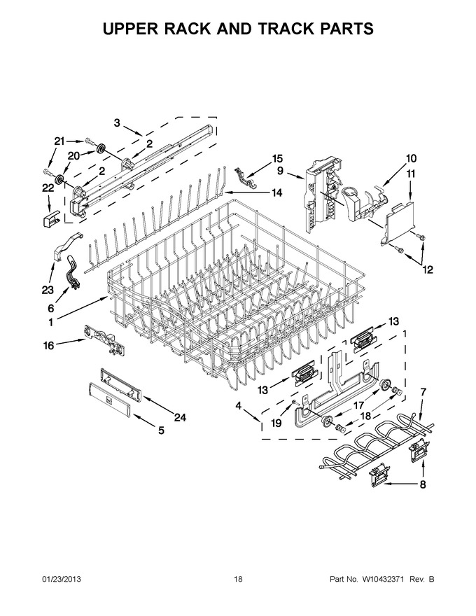 Diagram for JDB3650AWF5