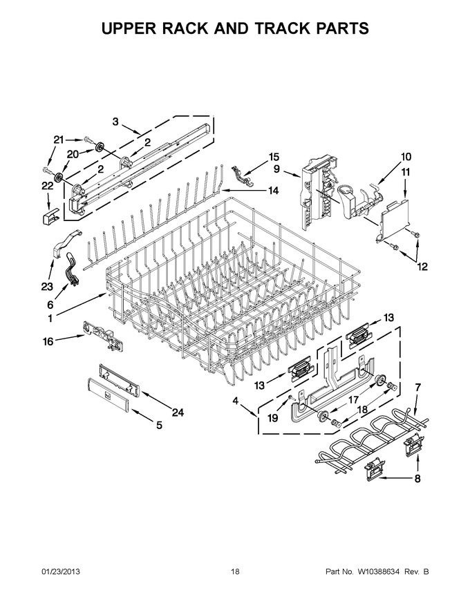 Diagram for JDB3650AWR4