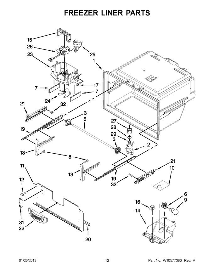 Diagram for MFI2670XEW9