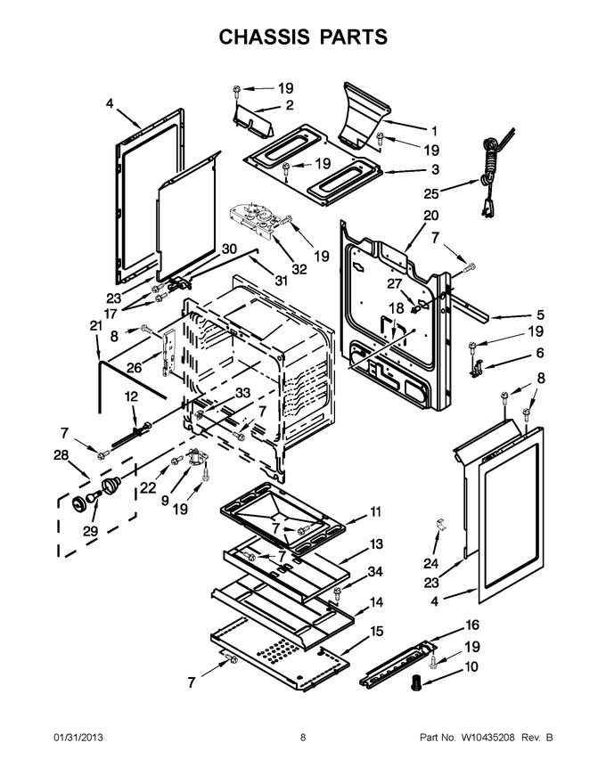 Diagram for MGR7661WB3