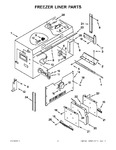 Diagram for 04 - Freezer Liner Parts