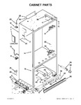 Diagram for 01 - Cabinet Parts