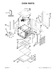 Diagram for 01 - Oven Parts