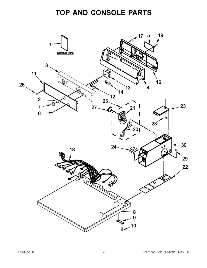 Diagram for MDE18CSAYW0