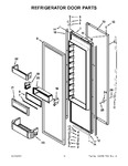 Diagram for 08 - Refrigerator Door Parts