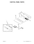 Diagram for 04 - Control Panel Parts