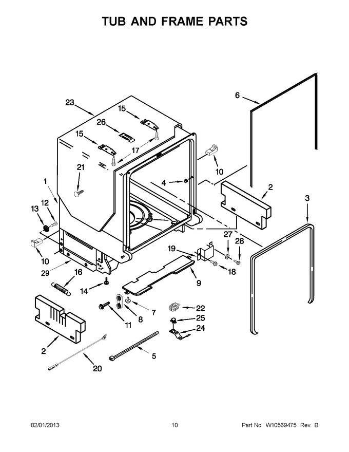 Diagram for MDB8959SBS0