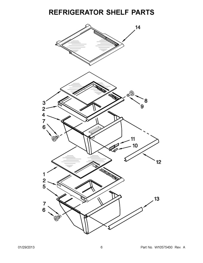 Diagram for ASD2575BRB00