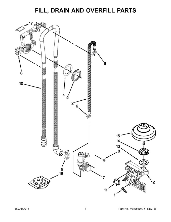 Diagram for MDB8959SBS0