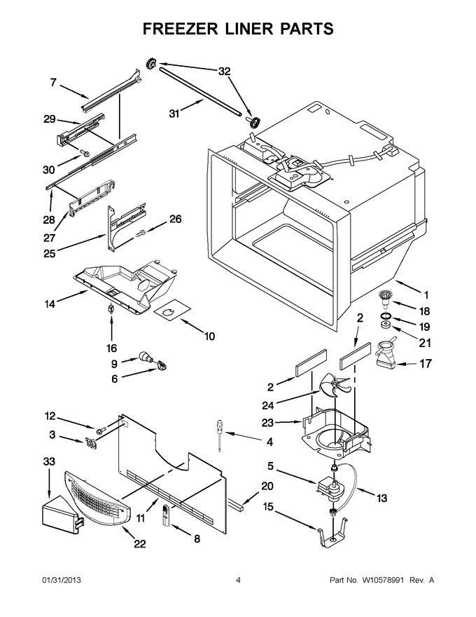 Diagram for MFC2061KES14