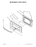 Diagram for 07 - Microwave Door Parts